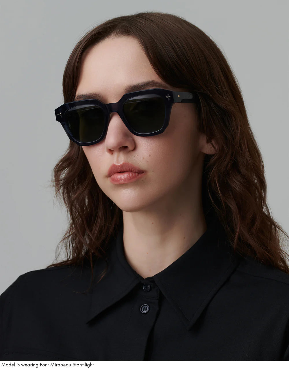 Lunette de Soleil Ahlem Pont Mirabeau Lumière de tempête / vert foncé