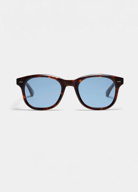 Lunettes de soleil Peter and May S124 UNMUTE SUN TORTOISE GRIS BLEU