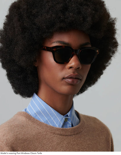 Lunette de Soleil Ahlem Pont Mirabeau Lumière de tempête / vert foncé