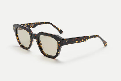 Lunette de Soleil Ahlem Pont Mirabeau Tortue jaune / Lumière verte