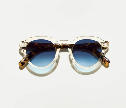 Lunette de soleil Moscot GAVOLT Flesh/ tortoise denim blue