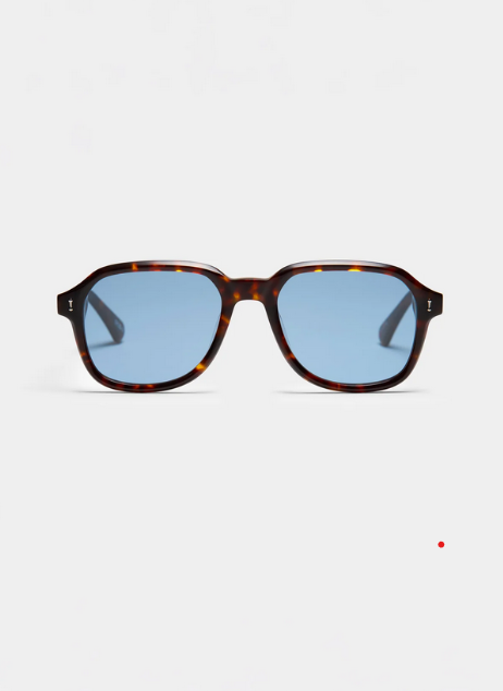 Lunettes de soleil Peter and May S126 NIGHT TRAIN SUN TORTOISE GRIS BLEU