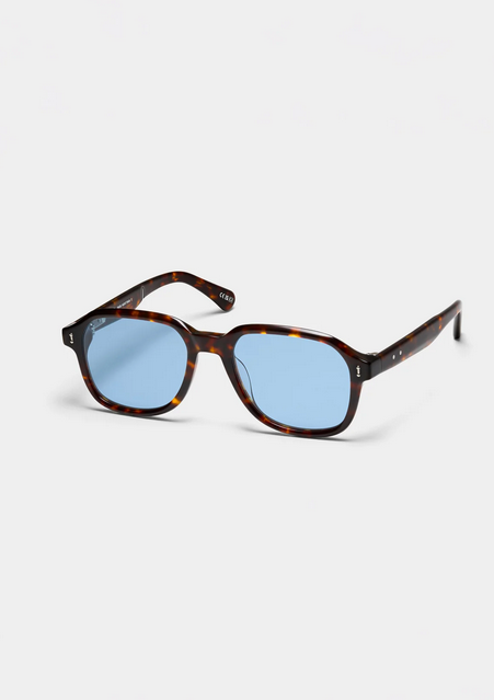 Lunettes de soleil Peter and May S126 NIGHT TRAIN SUN TORTOISE GRIS BLEU