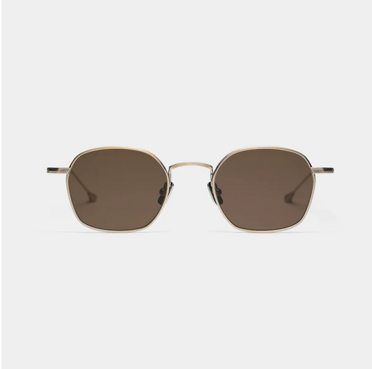Lunettes de soleil Peter and May TT2 THE WAY SUN ANTIC GOLD BROWN