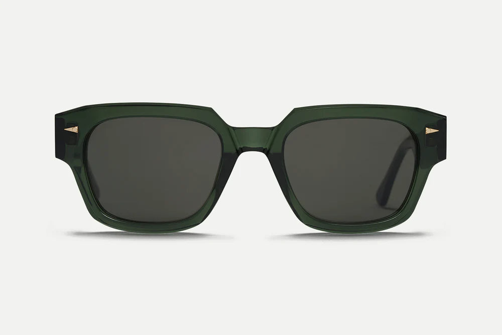 Lunette de Soleil Ahlem Vert foncé / Gris