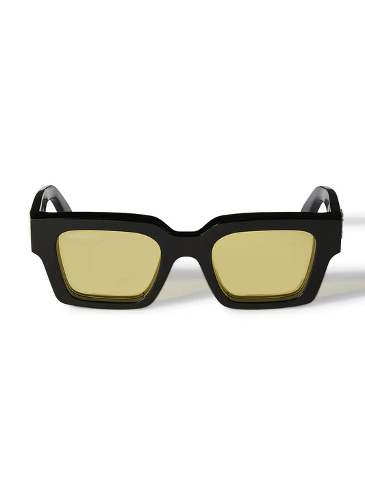 Lunette de soleil Off White VIRGIL BLACK YELLOW